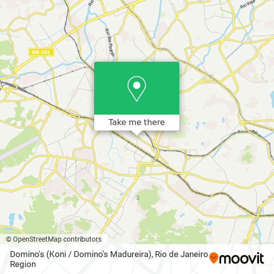 Domino's (Koni / Domino's Madureira) map