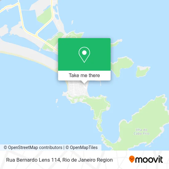 Rua Bernardo Lens 114 map