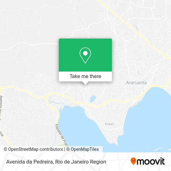 Avenida da Pedreira map