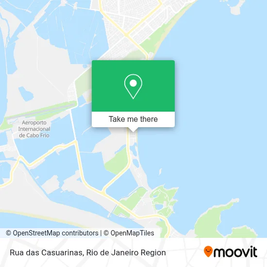 Rua das Casuarinas map