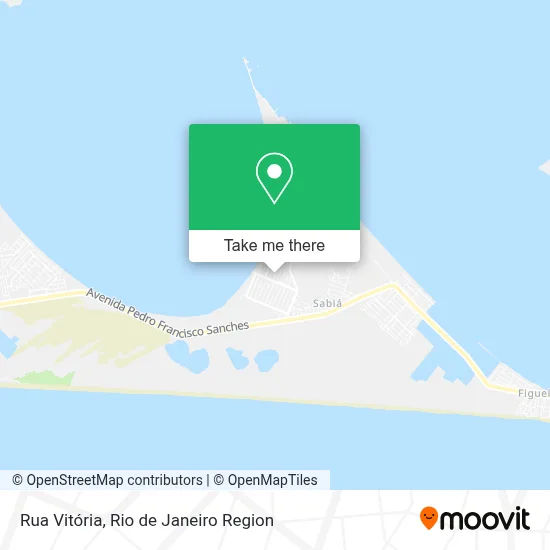 Rua Vitória map