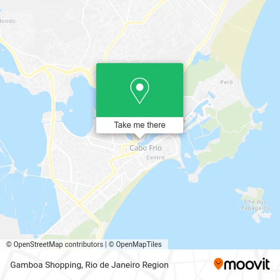 Gamboa Shopping map