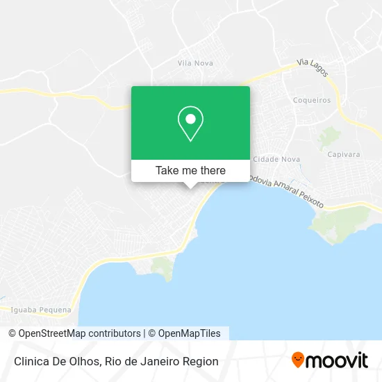 Clinica De Olhos map