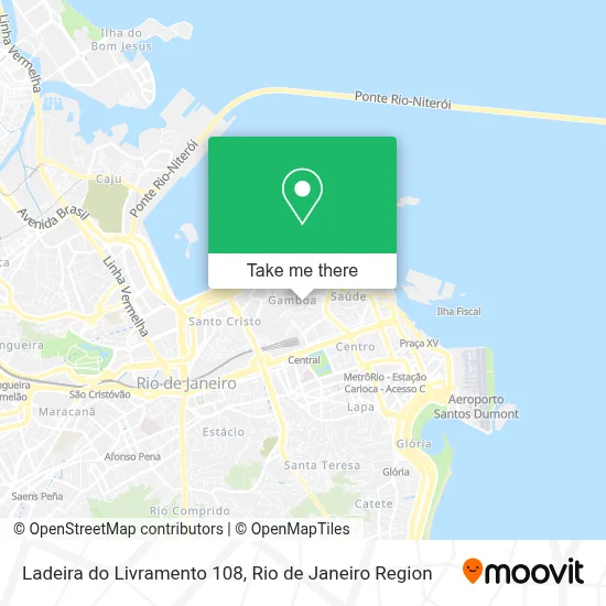 Ladeira do Livramento 108 map