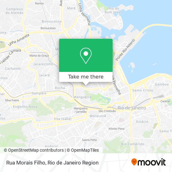 Mapa Rua Morais Filho