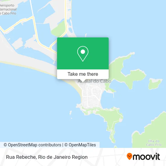 Rua Rebeche map
