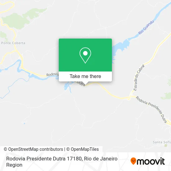 Rodovia Presidente Dutra 17180 map