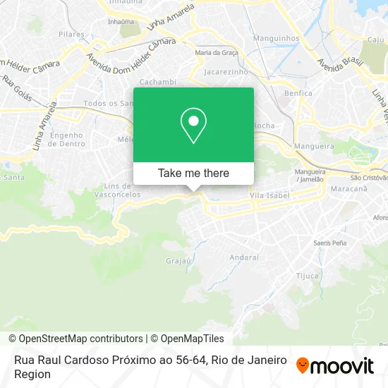 Rua Raul Cardoso Próximo ao 56-64 map