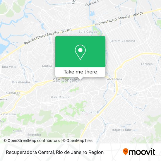 Recuperadora Central map