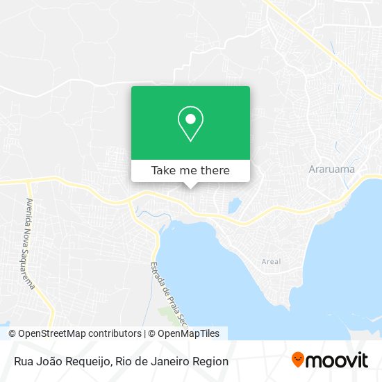 Mapa Rua João Requeijo