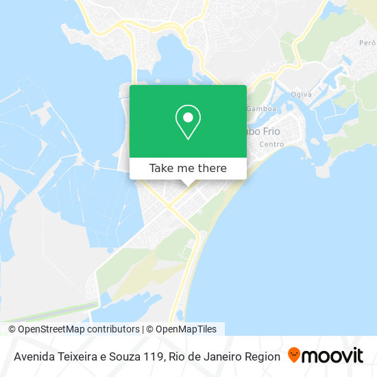 Mapa Avenida Teixeira e Souza 119