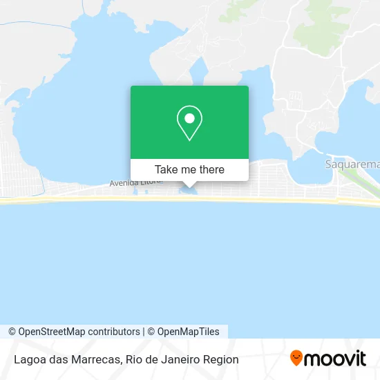 Lagoa das Marrecas map