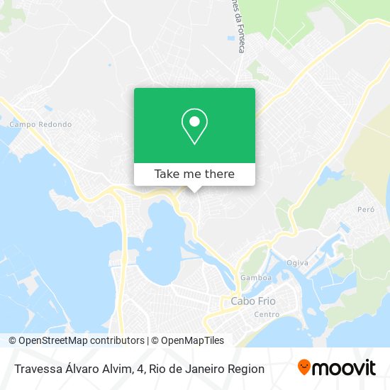 Travessa Álvaro Alvim, 4 map