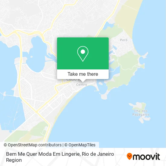 Bem Me Quer Moda Em Lingerie map