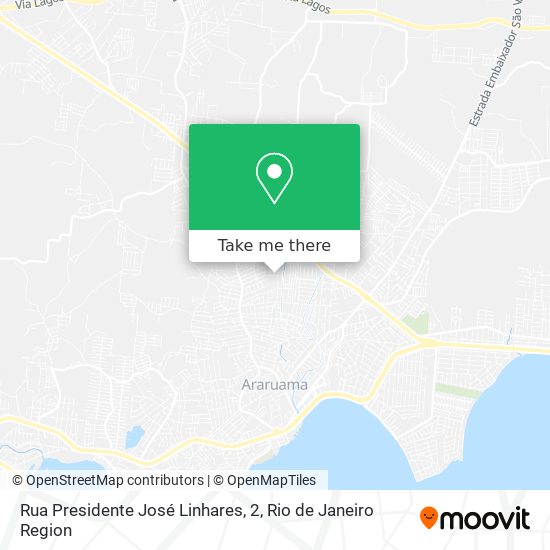 Rua Presidente José Linhares, 2 map