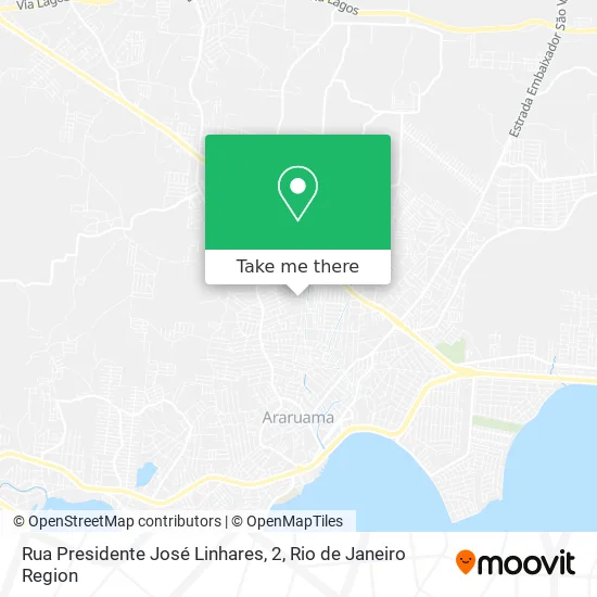 Rua Presidente José Linhares, 2 map