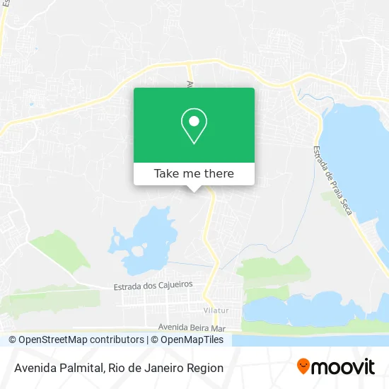 Avenida Palmital map