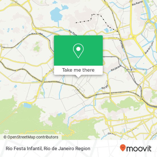 Rio Festa Infantil map
