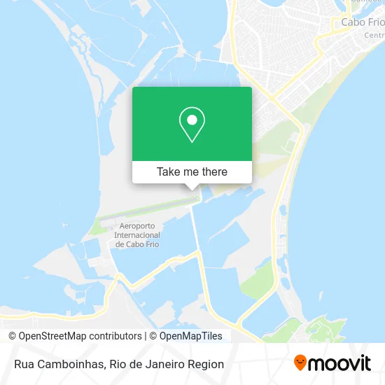 Rua Camboinhas map