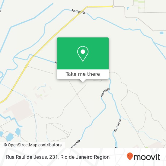 Mapa Rua Raul de Jesus, 231