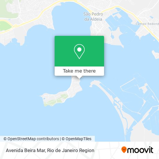 Avenida Beira Mar map