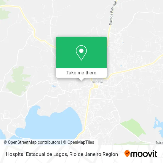Hospital Estadual de Lagos map