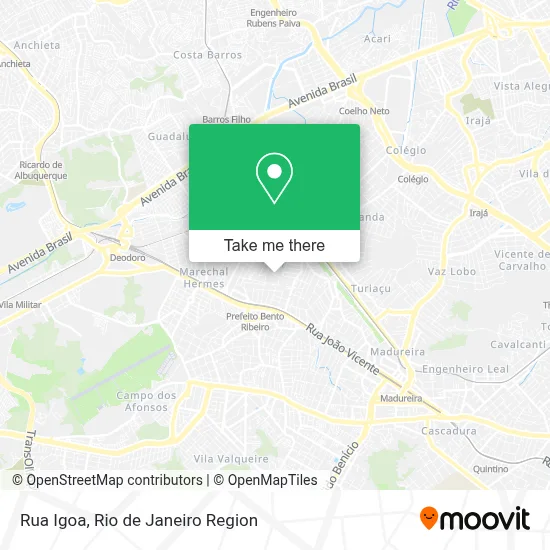 Rua Igoa map