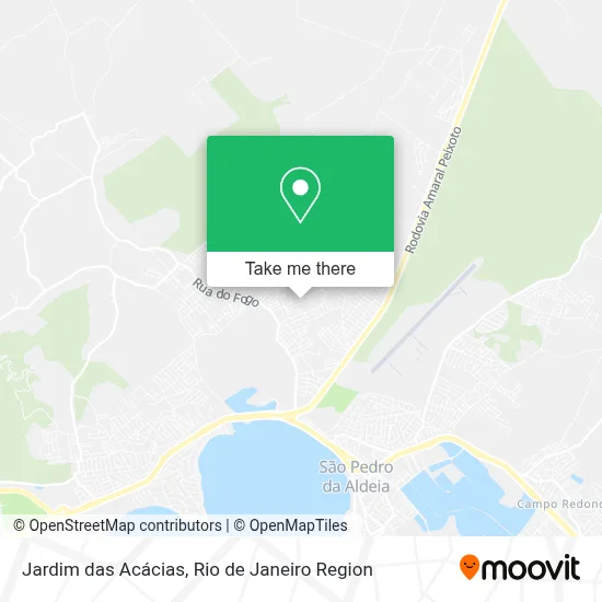 Jardim das Acácias map