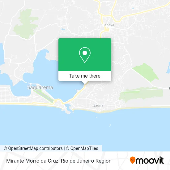 Mirante Morro da Cruz map