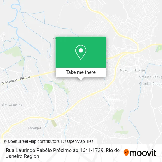 Rua Laurindo Rabêlo Próximo ao 1641-1739 map