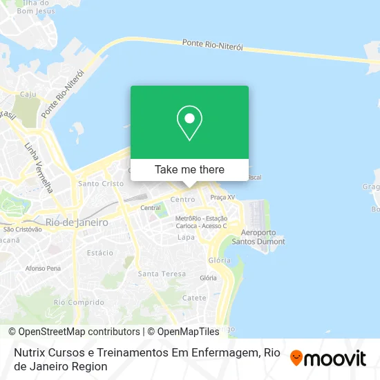 Nutrix Cursos e Treinamentos Em Enfermagem map