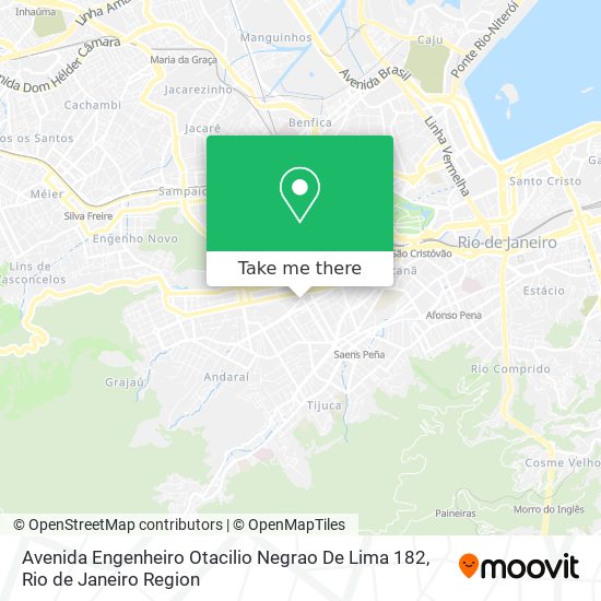 Avenida Engenheiro Otacilio Negrao De Lima 182 map