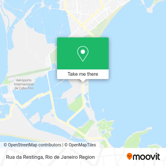 Rua da Restinga map