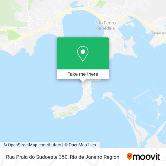 Rua Praia do Sudoeste 350 map