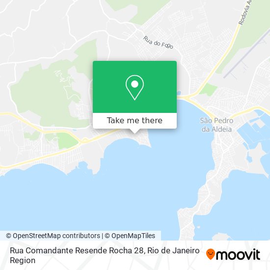 Rua Comandante Resende Rocha 28 map
