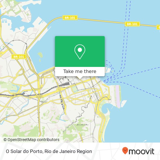 Mapa O Solar do Porto
