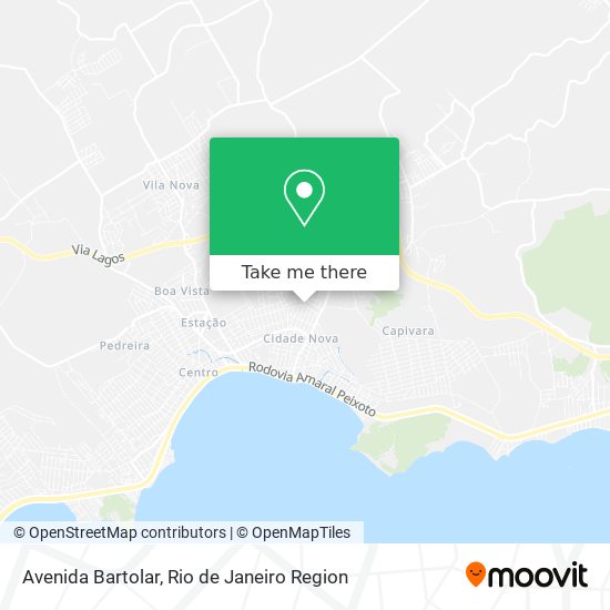 Mapa Avenida Bartolar