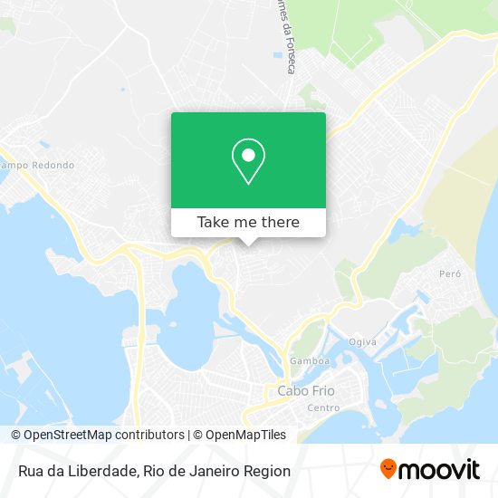 Rua da Liberdade map