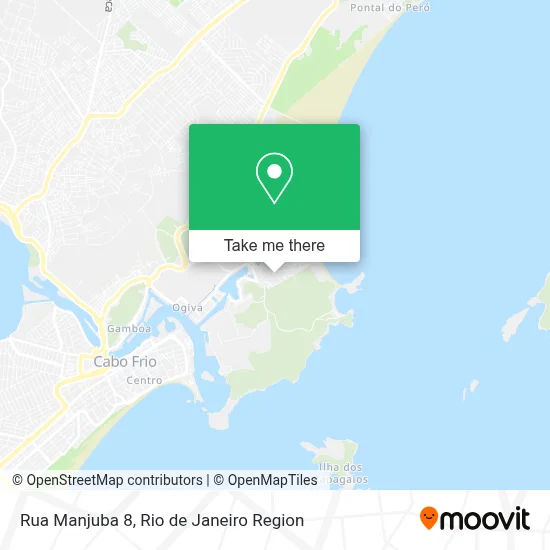Rua Manjuba 8 map