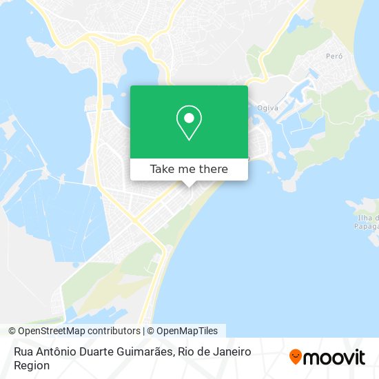 Rua Antônio Duarte Guimarães map