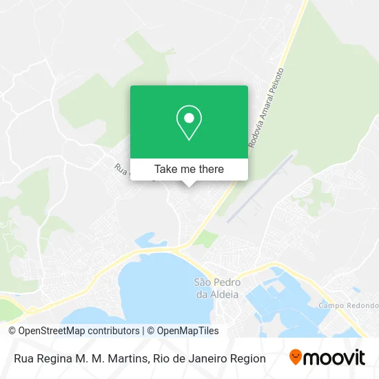 Rua Regina M. M. Martins map