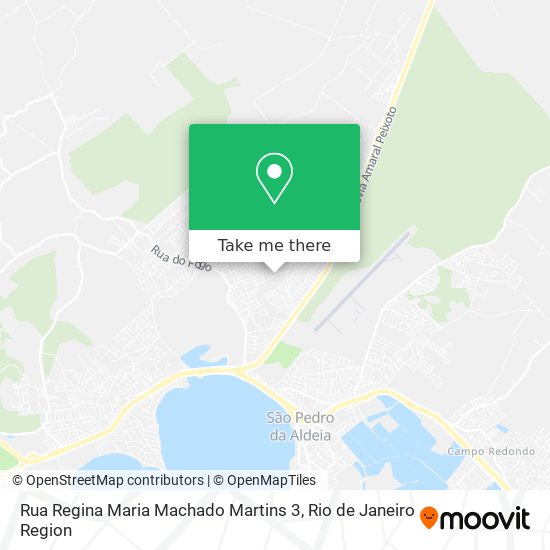 Mapa Rua Regina Maria Machado Martins 3