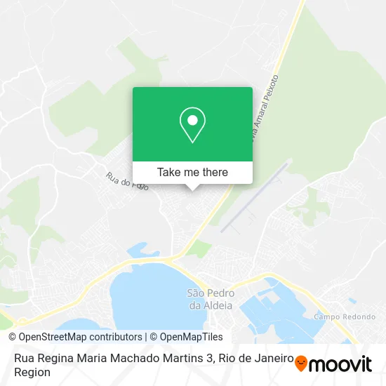 Rua Regina Maria Machado Martins 3 map