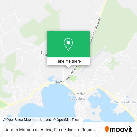 Mapa Jardim Morada da Aldeia