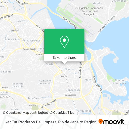 Kar Tur Produtos De Limpeza map