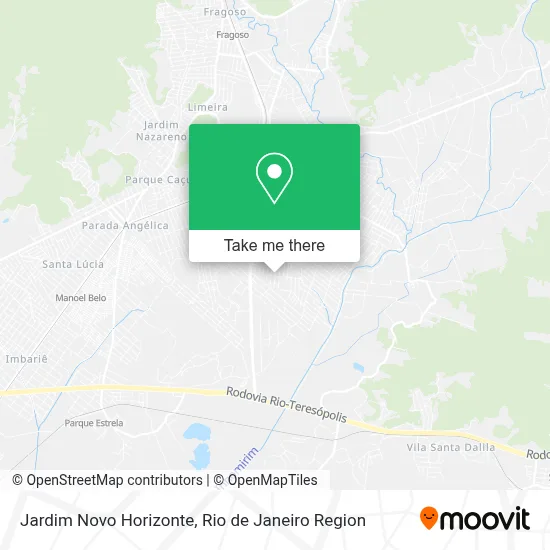 Jardim Novo Horizonte map