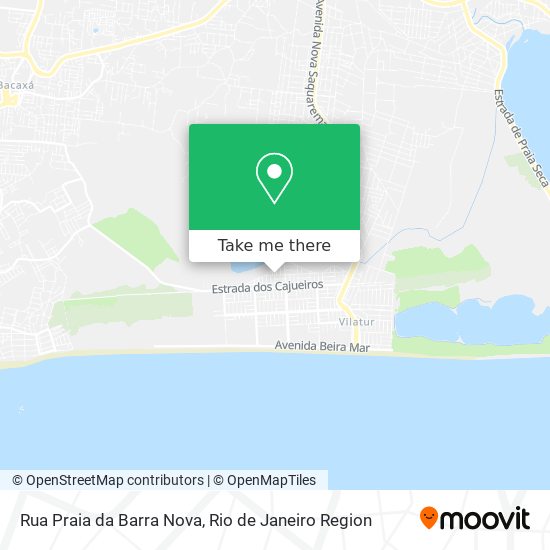 Rua Praia da Barra Nova map