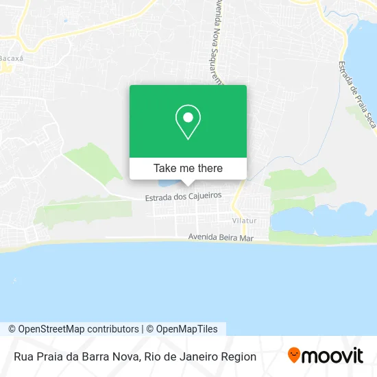 Rua Praia da Barra Nova map