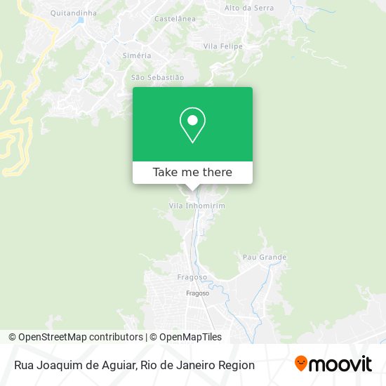 Rua Joaquim de Aguiar map