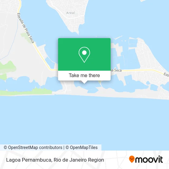 Lagoa Pernambuca map